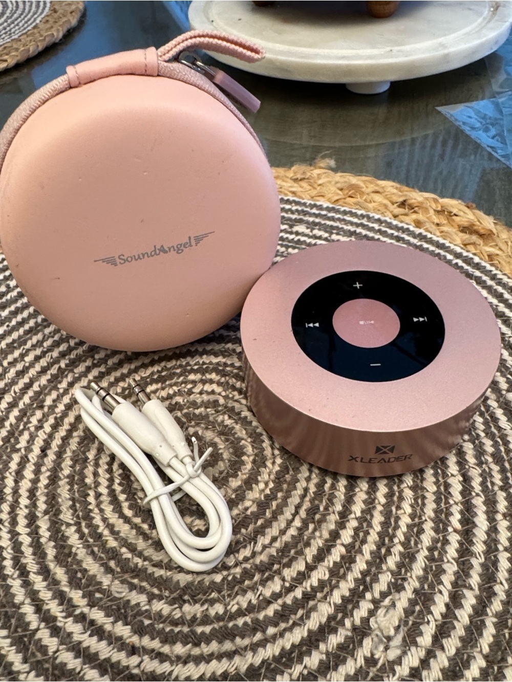 Portable Bluetooth Speaker sound angel by xleader- Pink